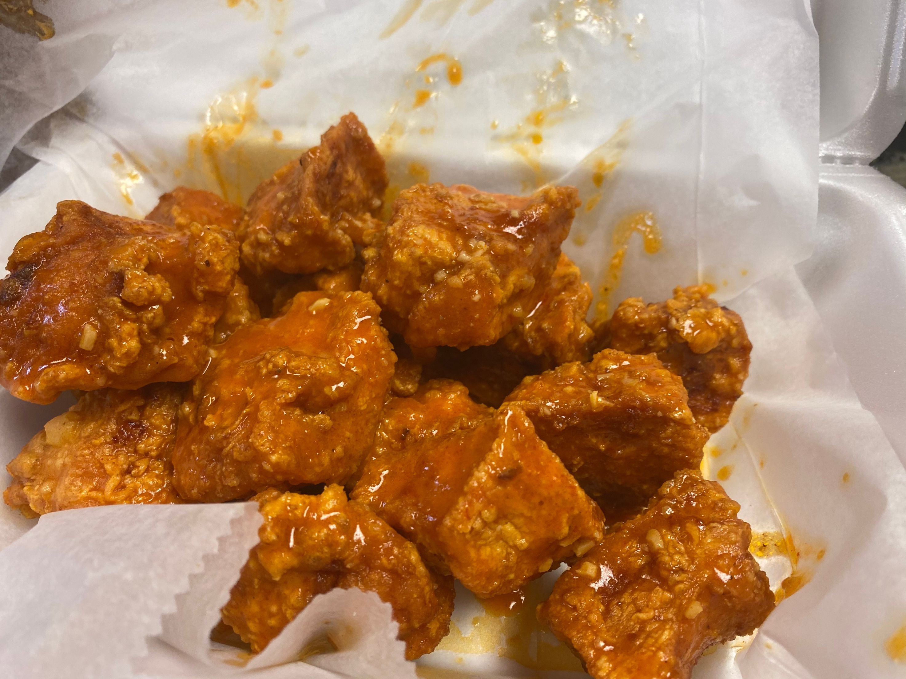 Boneless Buffalo Bites.