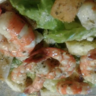 Caesar Salad with Shrimp