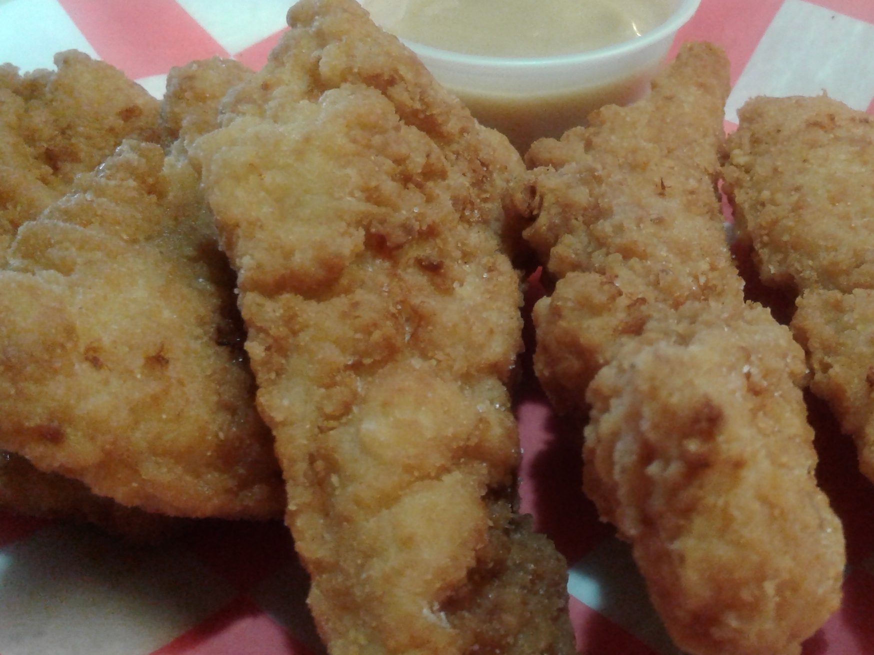 5 Piece Chicken Fingers.